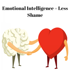 Emotional Intelligence helps you not become ashamed of yourself
